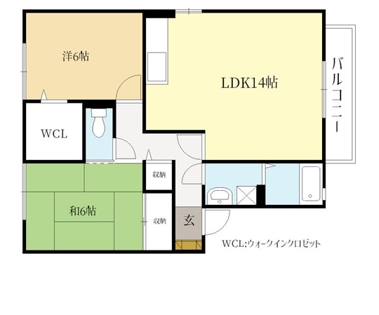 アムール州見台の物件間取画像